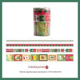 Christmas Combination Tape Notebook And Paper Glue Material Stickers