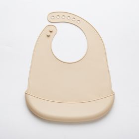 Thin Baby Eating Silicone Baby Bibs Oil-proof Waterproof Maternal And Child Supplies