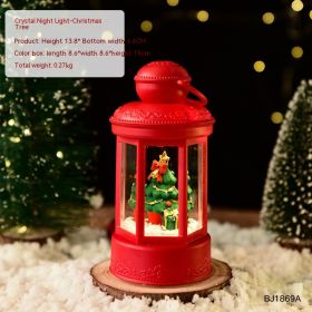 Creative Santa Claus Storm Lantern Creative Small Night Lamp