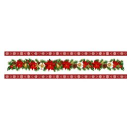 Christmas Polyester Tablecloth Holiday Decoration