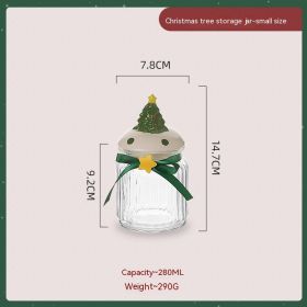 Candy Sealed Jar Snack Storage Box Storage Jar Biscuit Nut Glass Bottle