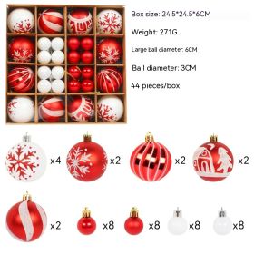 Christmas Tree Decoration Colorful Ball Gift Set