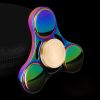 Rainbow Colors Titanium Alloy EDC Hand Fidget Spinner High Speed Focus Toy Gift