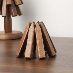 Black Walnut Solid Wood Table Decoration A Tree Anti-scald Thermal Pad
