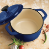 Tramontina 3.5-Quart Enameled Cast-Iron Round Dutch Oven