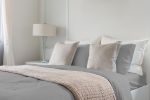 Luxurious Viscose from 100% Bamboo 4-Piece sheet Set , Oeko-TEX Certified, California King - Silver Gray