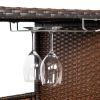 Modern Stylish And Beautiful Bar Table Brown Gradient