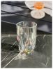 Designer Rainbow diamond Acrylic Drinking Glasses Hi Ball Set of 4 (17oz), Premium Quality Unbreakable Stemless Acrylic Drinking Glasses for All Purpo