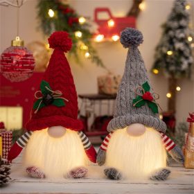 Illuminated Christmas Gnomes Indoor Decorative Figures with LED