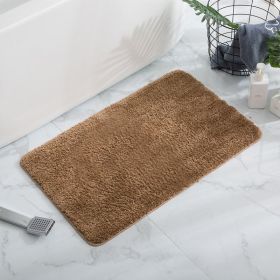 Floor Mat Absorbent Bathroom Non-slip Mat (Option: Champagne-60x90cm)