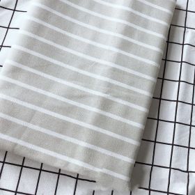 Terylene Canvas Printed Fabric Case Pillow Apron (Option: Gray bar-3M)