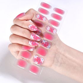 Removable Wear Nail Stickers Full Stickers (Option: JK232)