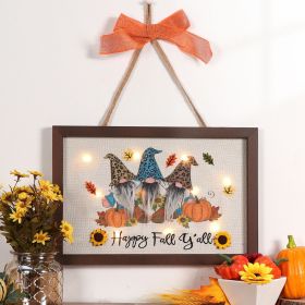 Thanksgiving Nordic Living Room Decorative Picture Frame (Option: Leopard Hat)