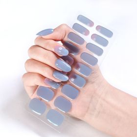 Removable Wear Nail Stickers Full Stickers (Option: JK229)
