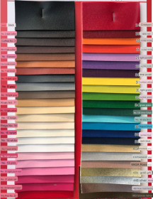 Wool Base Half PU Sheep-print Soft Cover Leather Napa Print Faux Leather Fabric (Option: Color21-2m)
