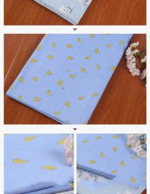 Household Cloth Cotton Hemp Blend Fabric Garden Style Magnolia (Option: Banana-2m)