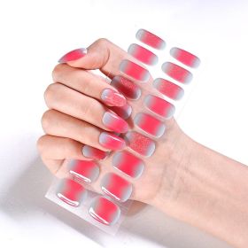 Removable Wear Nail Stickers Full Stickers (Option: JK228)