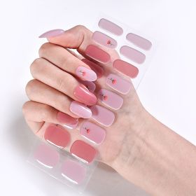 Removable Wear Nail Stickers Full Stickers (Option: JK233)