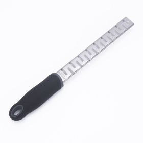 Fruit Slicer Chip Scraper (Option: Black-Opp Bag YR2103 1 Fine Teeth)