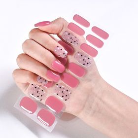 Removable Wear Nail Stickers Full Stickers (Option: JK234)
