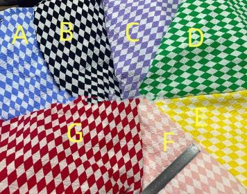 Bubble Printed Fabric Fashion Dress Children's Clothing Texture Sense Bubble Fabric (Option: G-3m)