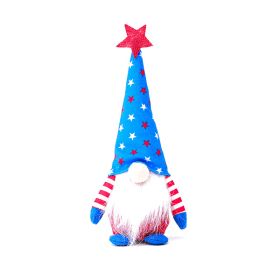 4th of July Decorations Memorial Day Decorations Patriotic Decorations Fourth of July Decorations Gnomes (Color: Blue)