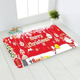 Home Santa Claus Bedroom Floor Mat (Option: Style15-40x120)